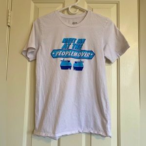 “Meet me at the Peoplemover” Disney Tee - Size S